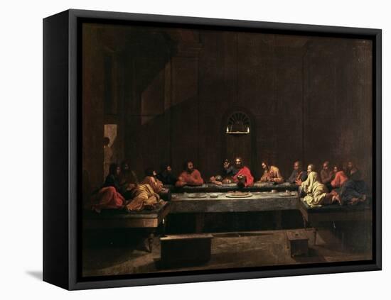 Holy Eucharist, C.1638-40-Nicolas Poussin-Framed Premier Image Canvas