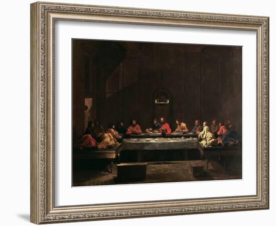 Holy Eucharist, C.1638-40-Nicolas Poussin-Framed Giclee Print