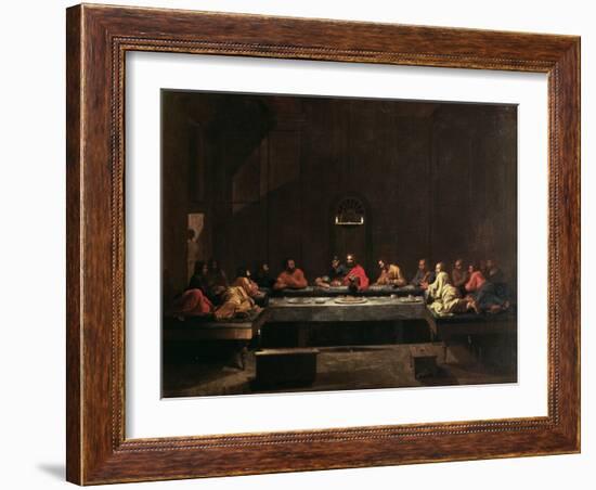 Holy Eucharist, C.1638-40-Nicolas Poussin-Framed Giclee Print