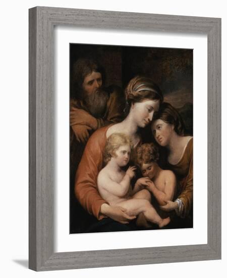 Holy Family, 1826-8-John Trumbull-Framed Giclee Print