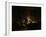 Holy Family at Night-Rembrandt van Rijn-Framed Art Print