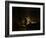 Holy Family at Night-Rembrandt van Rijn-Framed Art Print