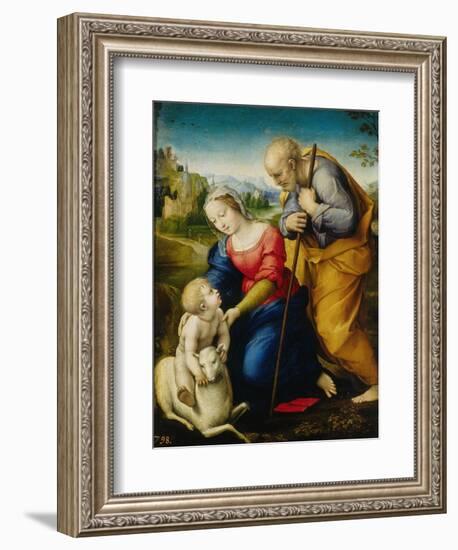 Holy Family of the Cordero-Raphael-Framed Giclee Print