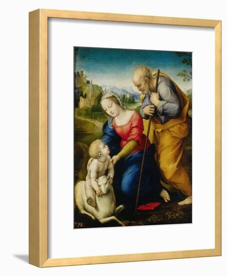 Holy Family of the Cordero-Raphael-Framed Giclee Print