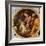 Holy Family (Tondo)-Andrea Vaccaro-Framed Giclee Print