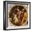 Holy Family (Tondo)-Andrea Vaccaro-Framed Giclee Print