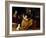 Holy Family with Baby Sparrow-Bartolome Esteban Murillo-Framed Giclee Print