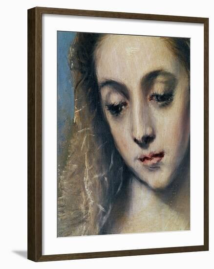 Holy Family with Saint Anne-El Greco-Framed Giclee Print