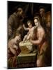 Holy Family with Saints Margaret and Francis, 1578-Lavinia Fontana-Mounted Giclee Print