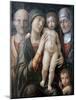 Holy Family with St Elizabeth and St John the Baptist as a Child, C1495-1500-Andrea Mantegna-Mounted Giclee Print
