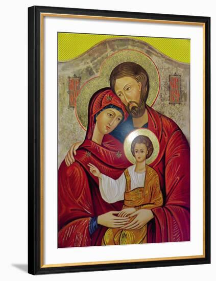 Holy Family-null-Framed Art Print