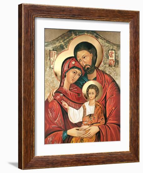 Holy Family-null-Framed Art Print