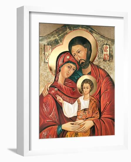 Holy Family-null-Framed Art Print