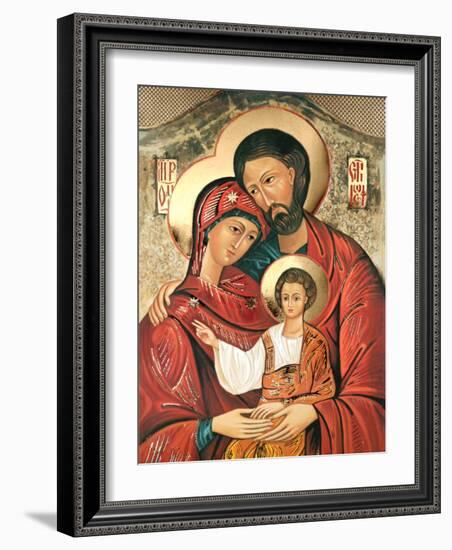 Holy Family-null-Framed Art Print