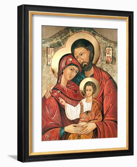 Holy Family-null-Framed Art Print