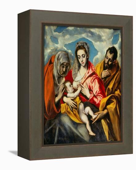 Holy Family-El Greco-Framed Premier Image Canvas