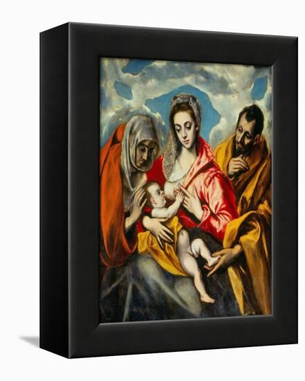 Holy Family-El Greco-Framed Premier Image Canvas