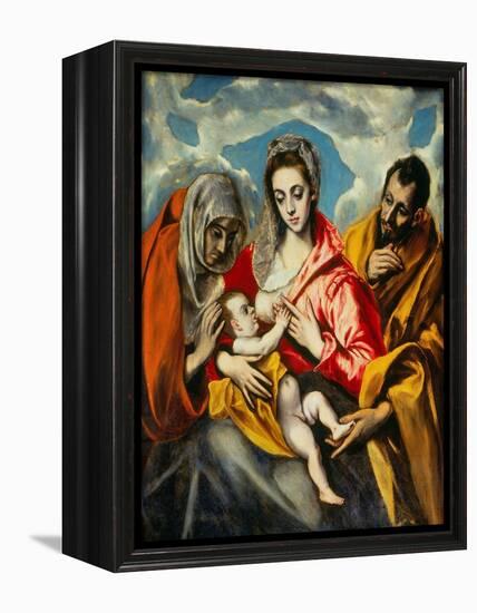 Holy Family-El Greco-Framed Premier Image Canvas