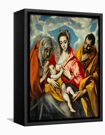 Holy Family-El Greco-Framed Premier Image Canvas