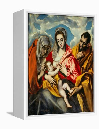 Holy Family-El Greco-Framed Premier Image Canvas