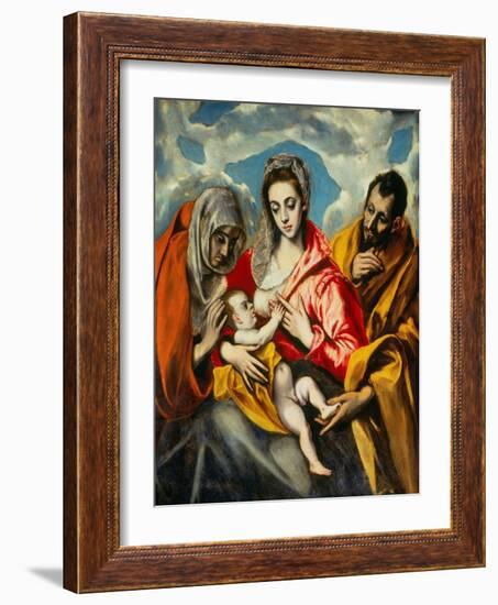 Holy Family-El Greco-Framed Giclee Print