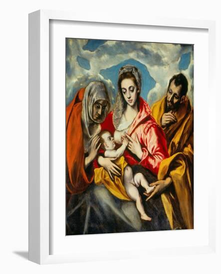 Holy Family-El Greco-Framed Giclee Print