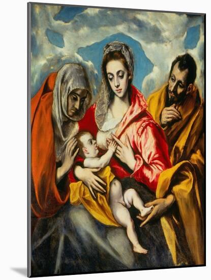 Holy Family-El Greco-Mounted Giclee Print