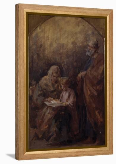 Holy Family-Demetrio Cosola-Framed Premier Image Canvas