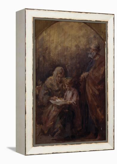 Holy Family-Demetrio Cosola-Framed Premier Image Canvas