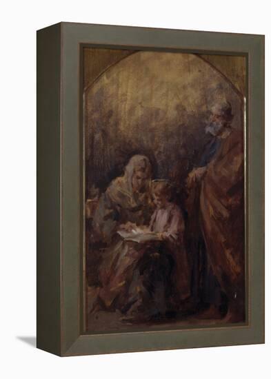 Holy Family-Demetrio Cosola-Framed Premier Image Canvas