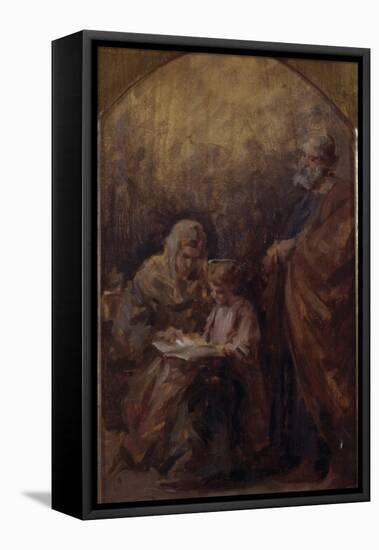 Holy Family-Demetrio Cosola-Framed Premier Image Canvas