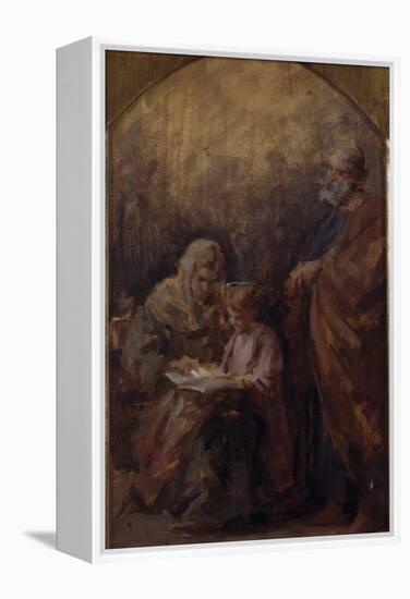 Holy Family-Demetrio Cosola-Framed Premier Image Canvas