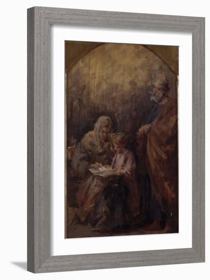 Holy Family-Demetrio Cosola-Framed Giclee Print