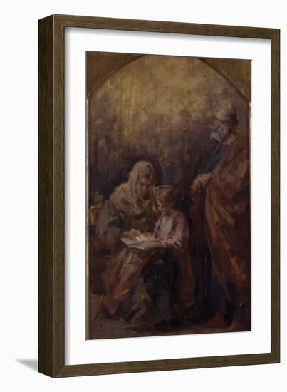 Holy Family-Demetrio Cosola-Framed Giclee Print