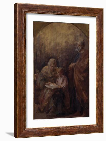 Holy Family-Demetrio Cosola-Framed Giclee Print