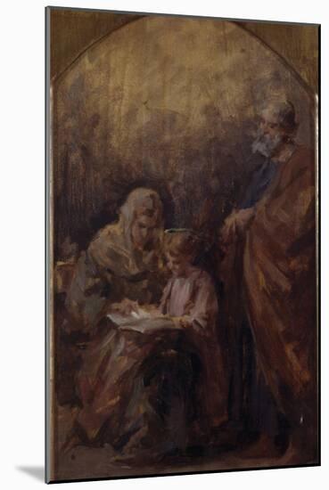 Holy Family-Demetrio Cosola-Mounted Giclee Print