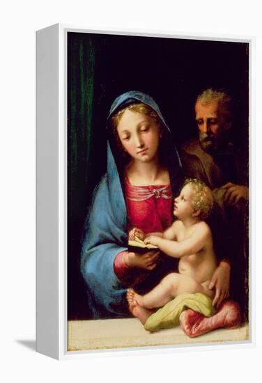 Holy Family-Giulio Romano-Framed Premier Image Canvas