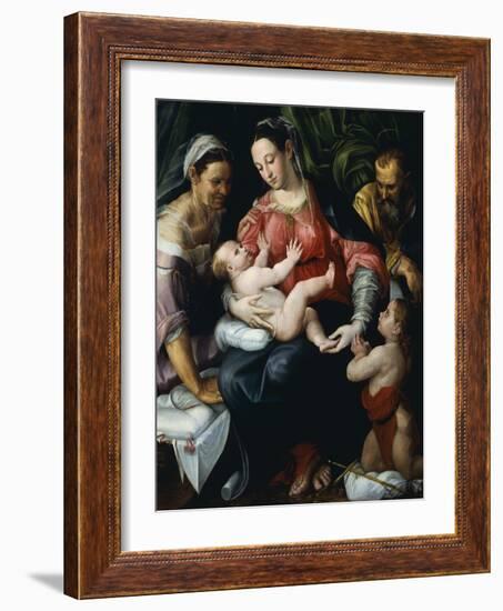 Holy Family-Prospero Fontana-Framed Giclee Print