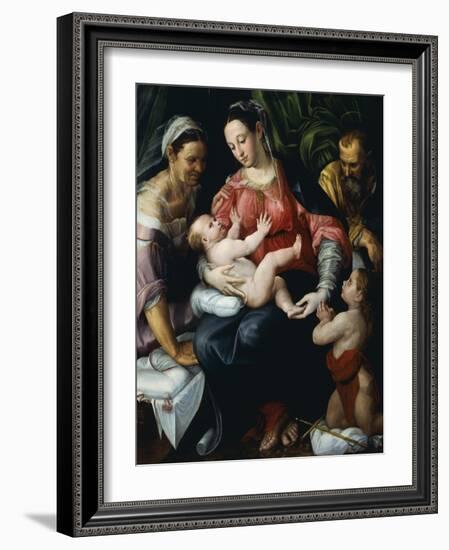Holy Family-Prospero Fontana-Framed Giclee Print