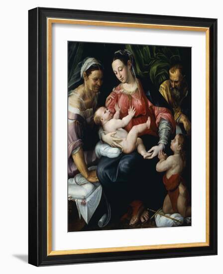 Holy Family-Prospero Fontana-Framed Giclee Print