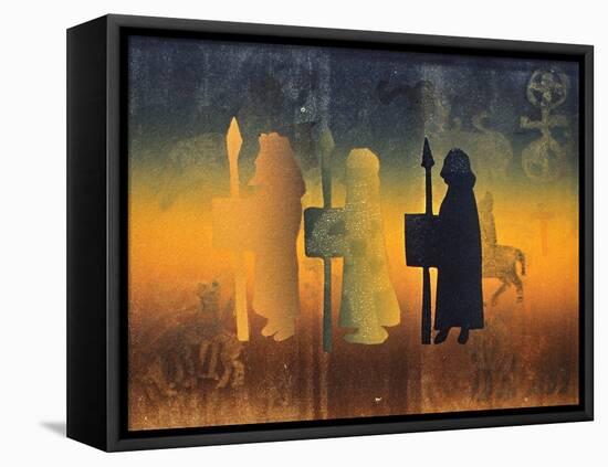 Holy Ground, 2000-Gloria Wallington-Framed Premier Image Canvas