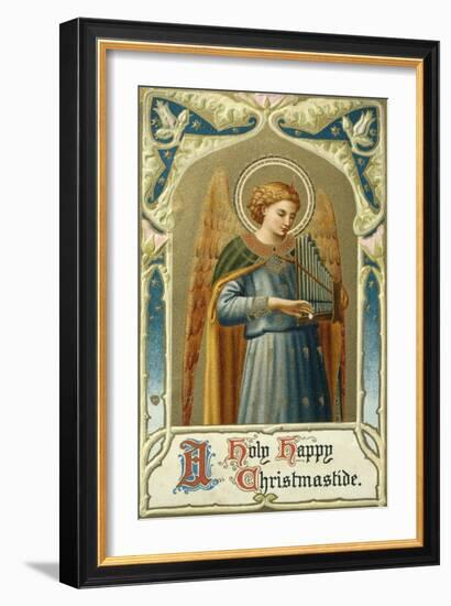 Holy Happy Christmastide-null-Framed Giclee Print