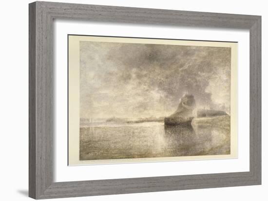 Holy Island Castle, Northumbria, C.1882-3-Alfred William Hunt-Framed Giclee Print