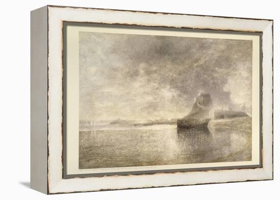 Holy Island Castle, Northumbria, C.1882-3-Alfred William Hunt-Framed Premier Image Canvas