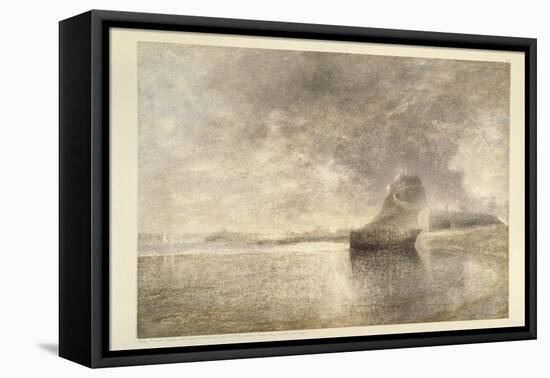 Holy Island Castle, Northumbria, C.1882-3-Alfred William Hunt-Framed Premier Image Canvas