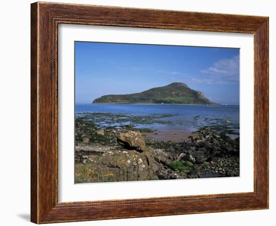 Holy Island from the Isle of Arran, Strathclyde, Scotland, United Kingdom-Roy Rainford-Framed Photographic Print