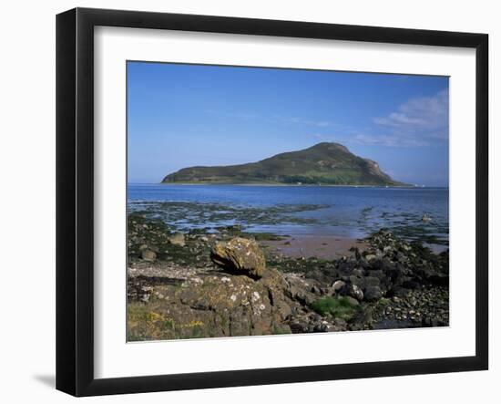 Holy Island from the Isle of Arran, Strathclyde, Scotland, United Kingdom-Roy Rainford-Framed Photographic Print