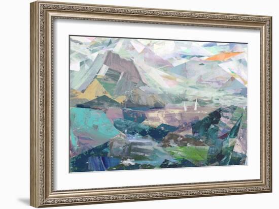 Holy Island-David McConochie-Framed Giclee Print