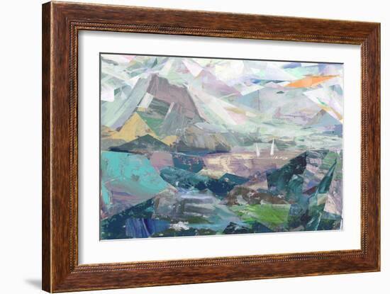 Holy Island-David McConochie-Framed Giclee Print