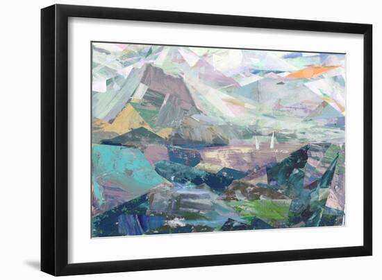 Holy Island-David McConochie-Framed Giclee Print